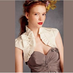 Hitherto Bow Topped Bolero Cover Up XS